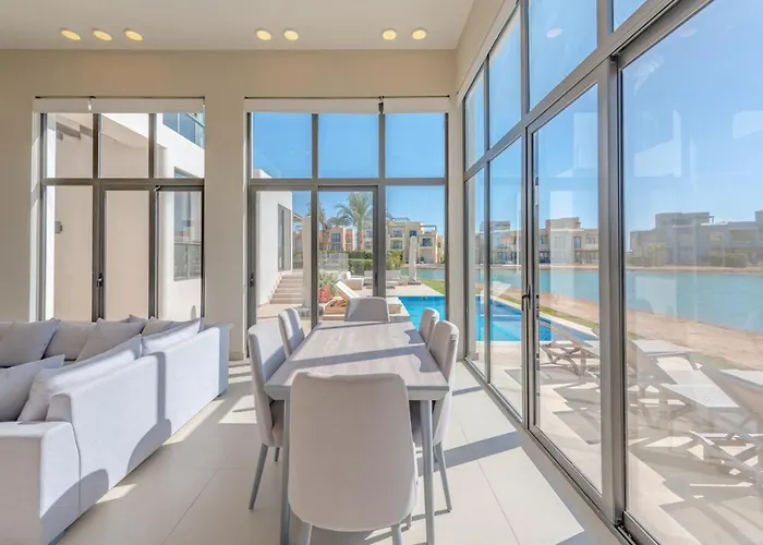 Villa Ascot Bay, Premium 5br Lagoon House & Pool In Tawila, El Gouna Hurgada